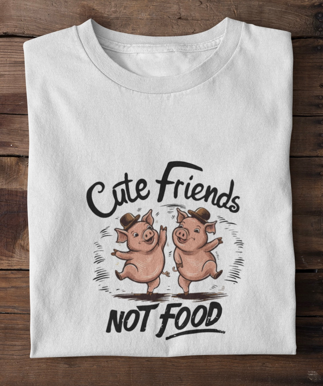 Cute friends not food - Premium Shirt