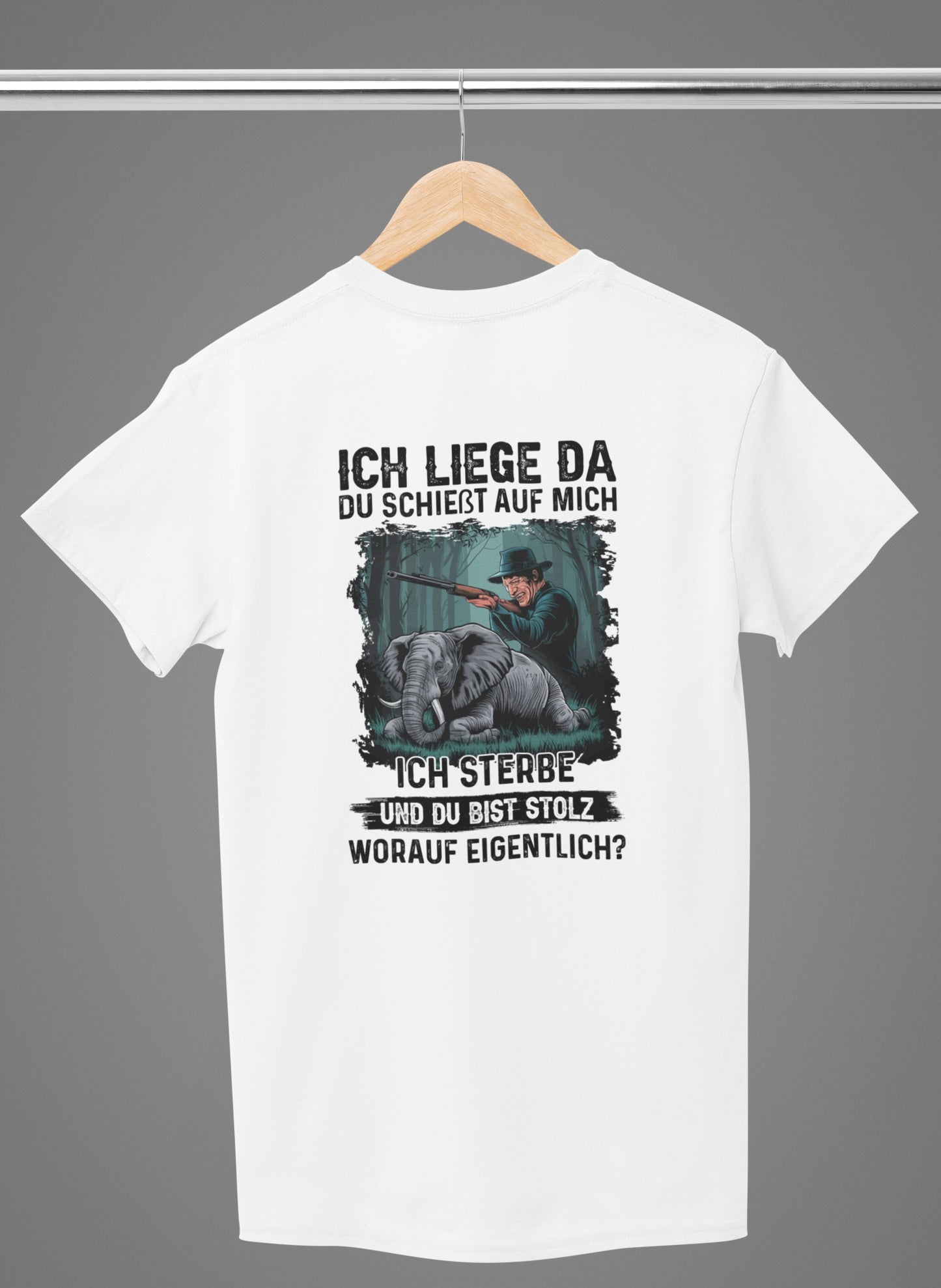 Ich liege da - Premium Shirt