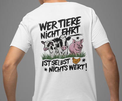 Wer Tiere nicht ehrt - Premium Shirt