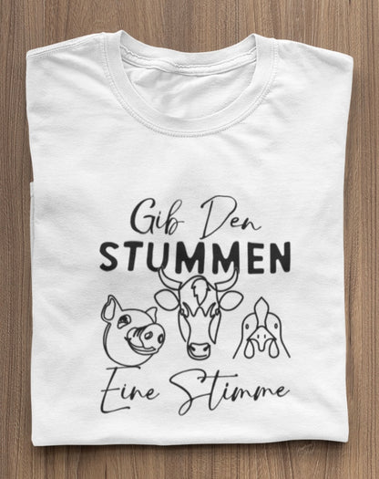 Gib den Stummen eine Stimme - Premium Shirt