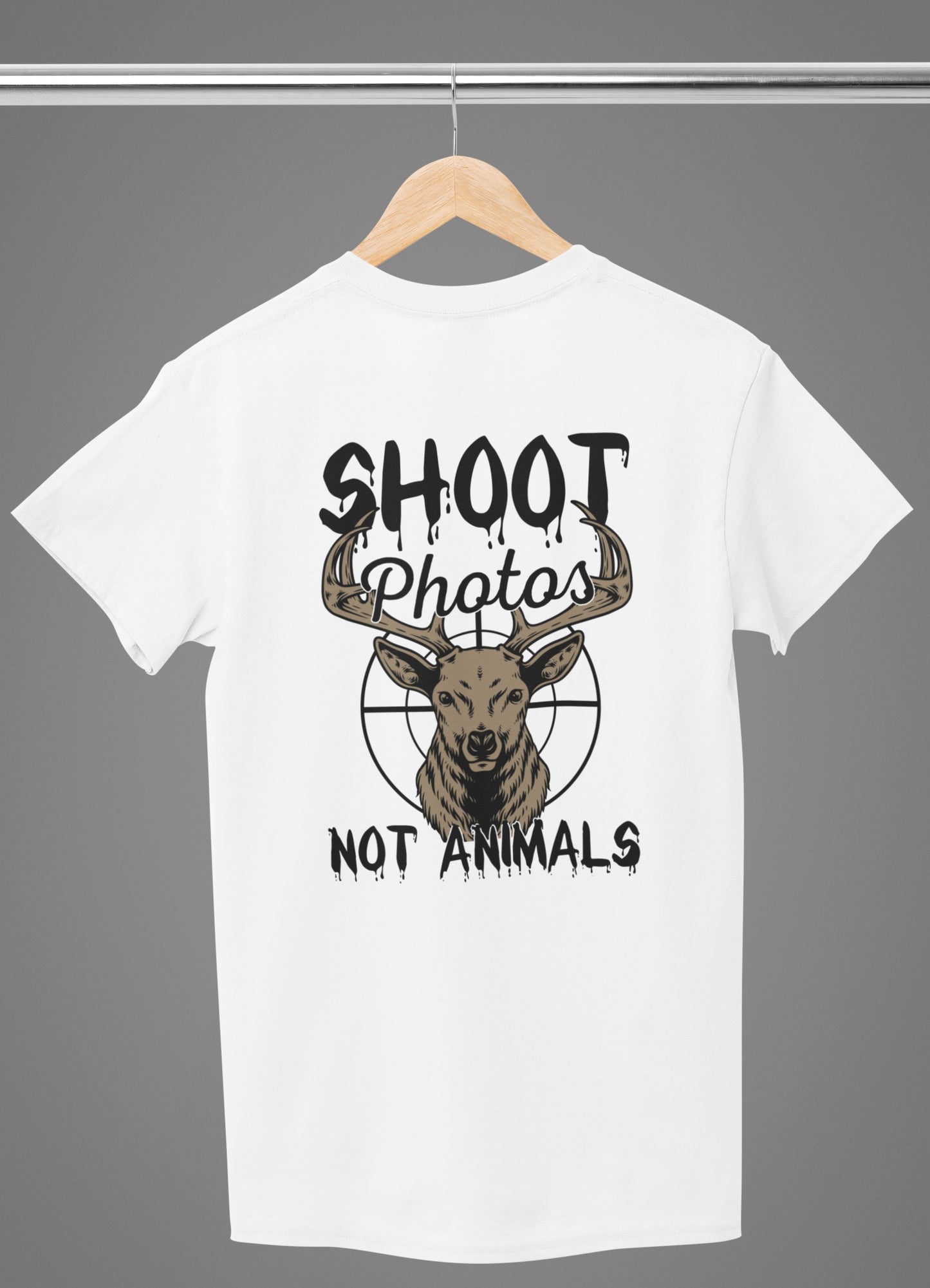 Shoot photos not animals - Premium Shirt