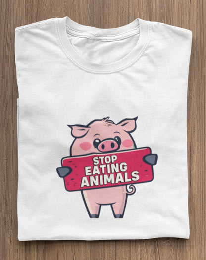 Stop eating animals - Premium Shirt