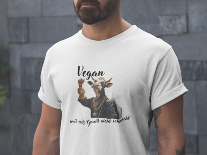 Vegan weil mir Gewalt nicht schmeckt - Oversize Shirt