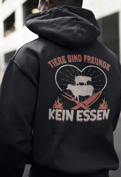 Tiere sind Freunde - Oversized Hoodie