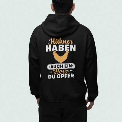 Hühner haben auch ein Herz - Oversized Hoodie