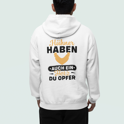 Hühner haben auch ein Herz - Oversized Hoodie