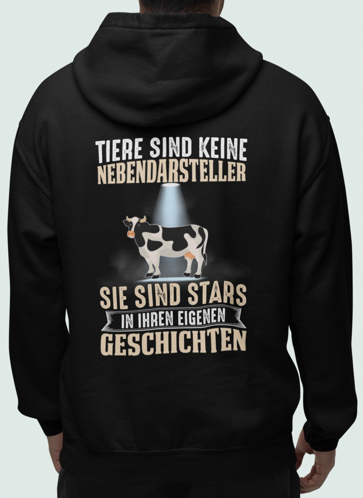 Tiere sind keine Nebendarsteller - Oversized Hoodie