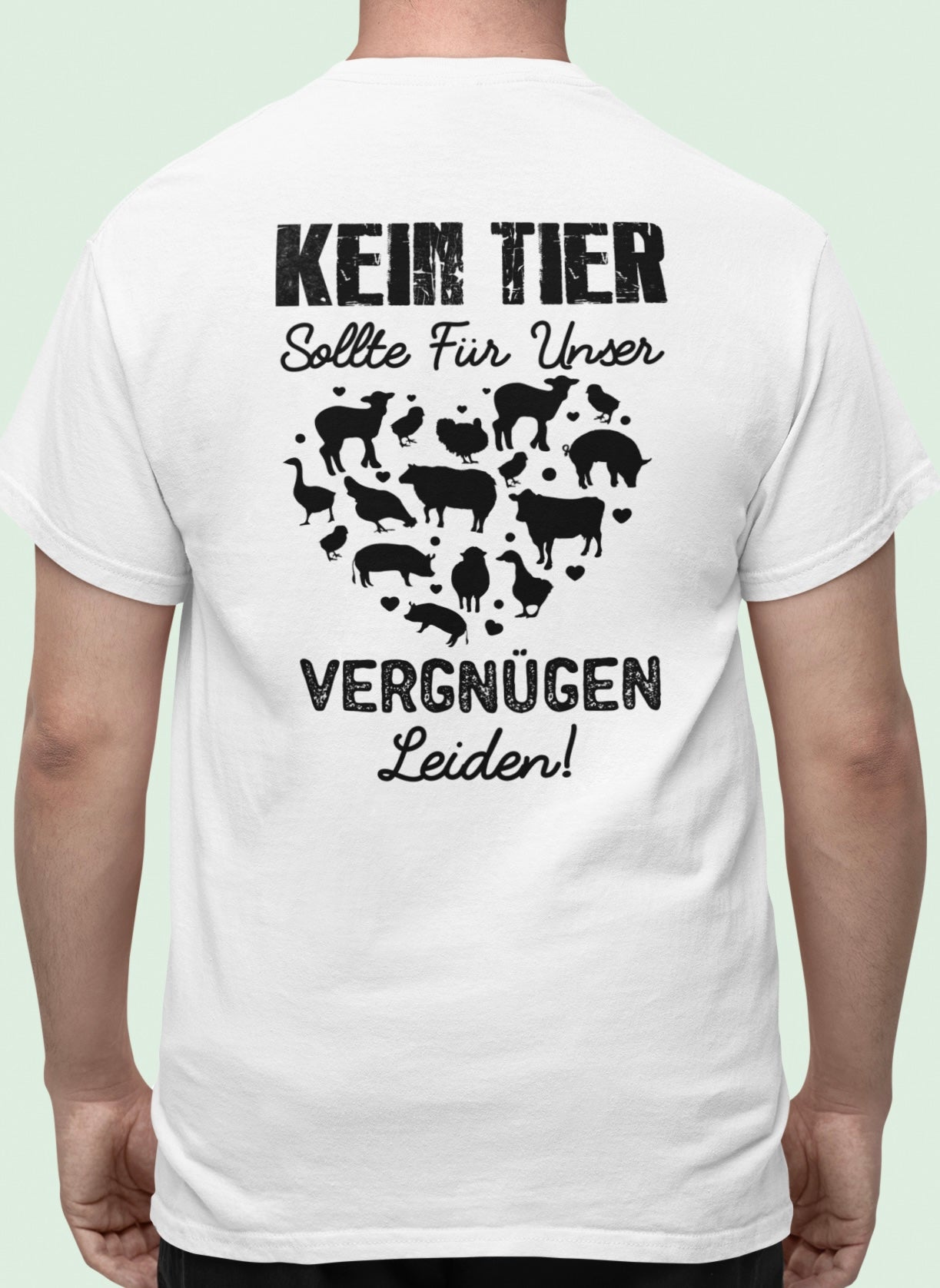 Kein Tier sollte leiden - Oversize Shirt