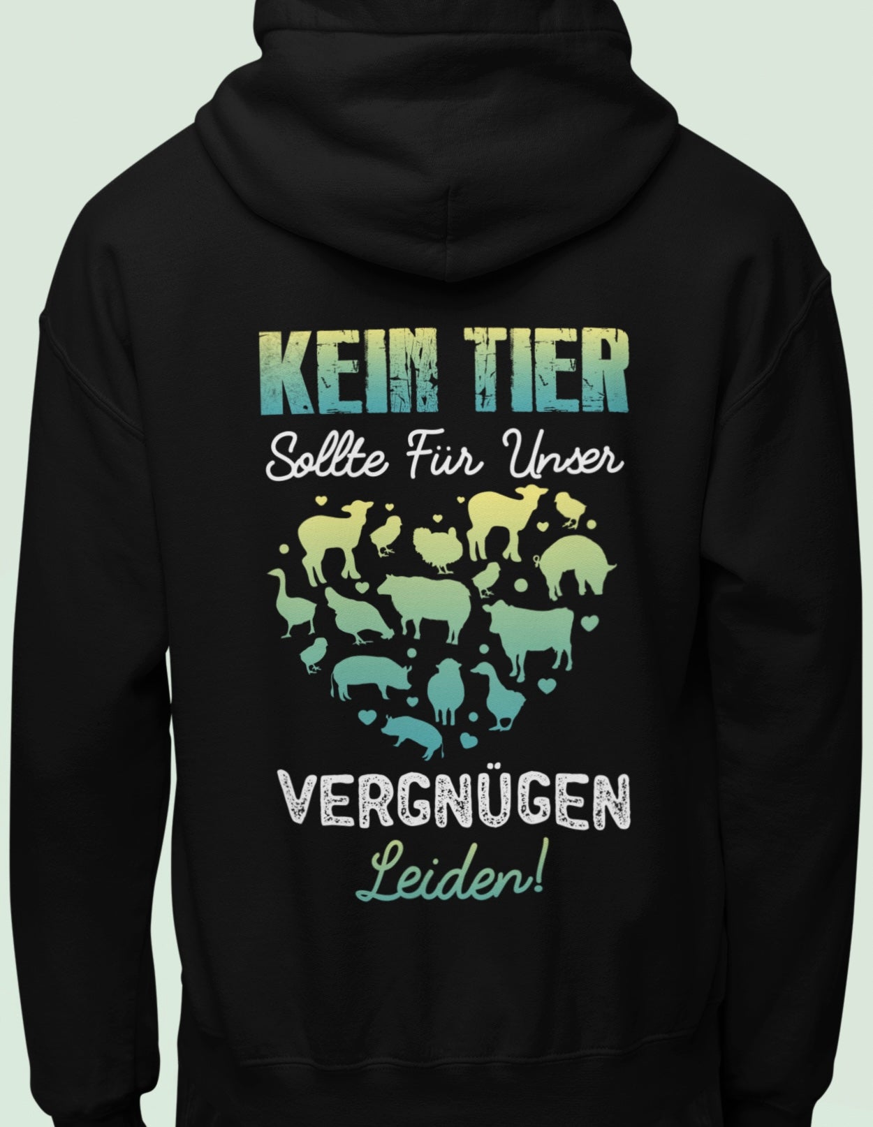 Kein Tier sollte leiden - Oversized Hoodie