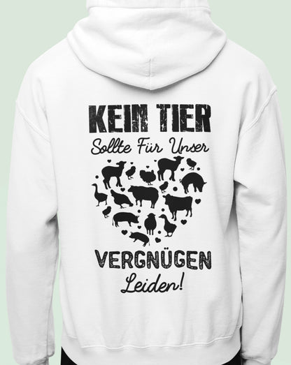 Kein Tier sollte leiden - Oversized Hoodie