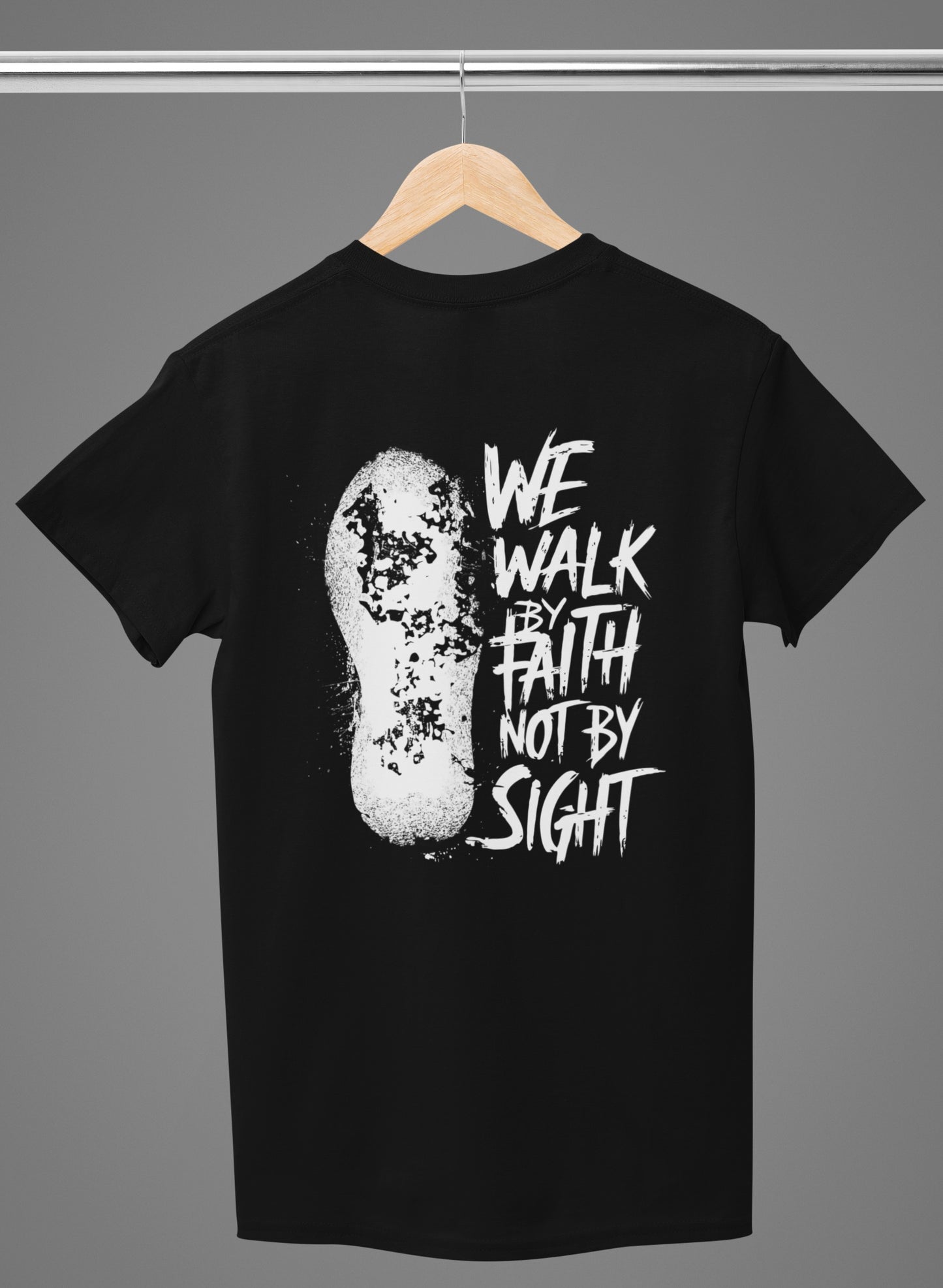 We walk by faith - Premium Shirt