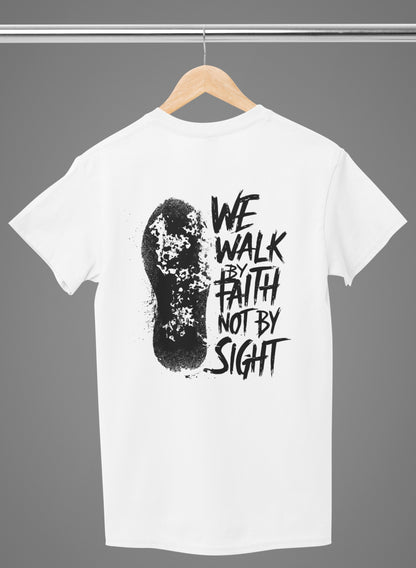 We walk by faith - Premium Shirt