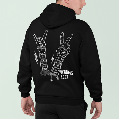 Vegans Rock - Premium Hoodie