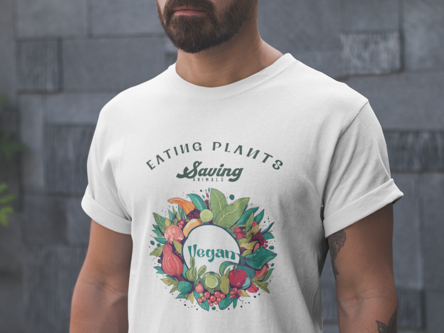 Eating Plants, Saving Animals - Oversize Shirt