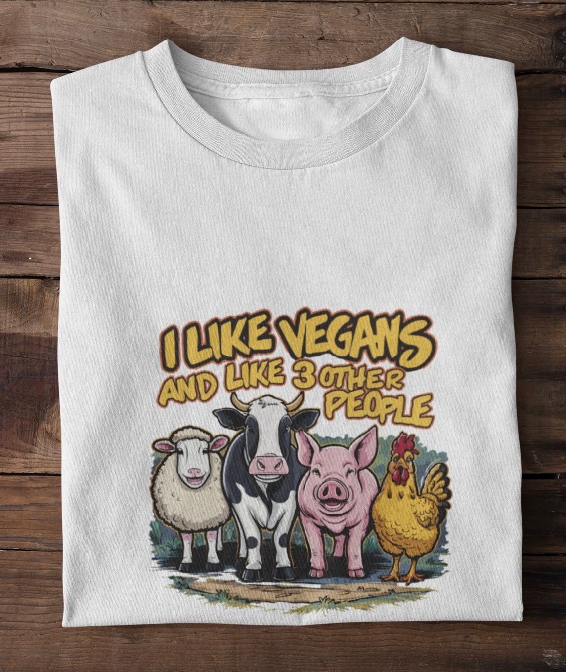 I like vegans - Premium Shirt