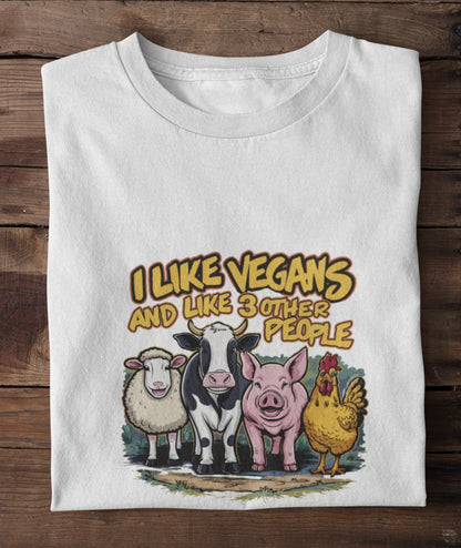 I like vegans - Premium Shirt