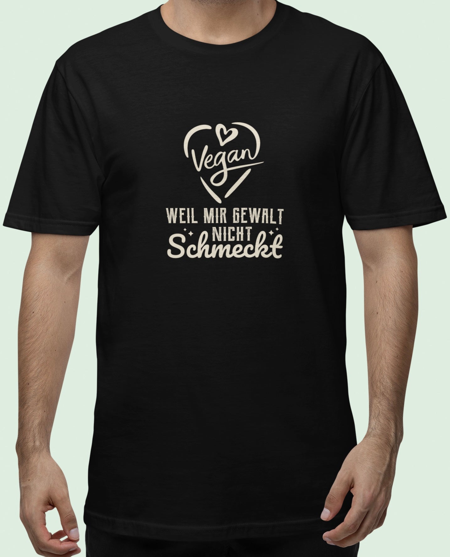 Nein zu Tiergewalt- Oversize Shirt