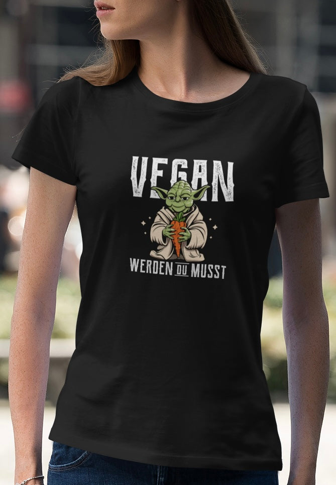 Vegan werden Du musst - Frauen Premium Shirt