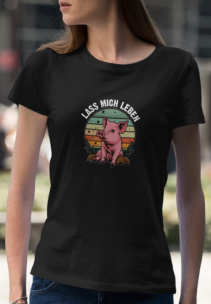 Lass mich leben - Frauen Premium Shirt