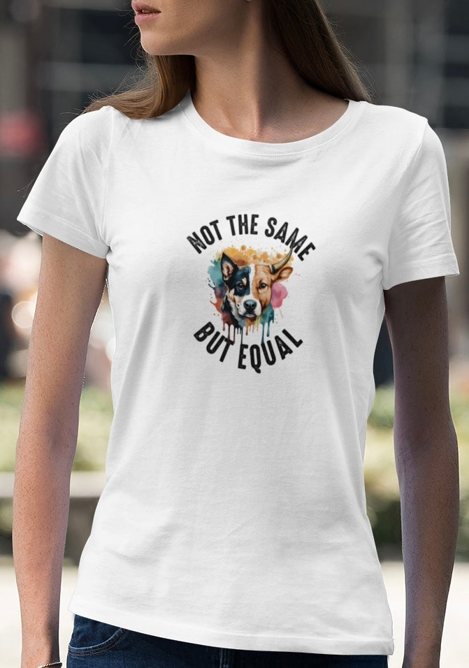 Not the same but equal -  Frauen Premium Shirt