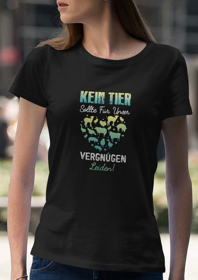 Kein Tier sollte leiden - Frauen Premium Shirt