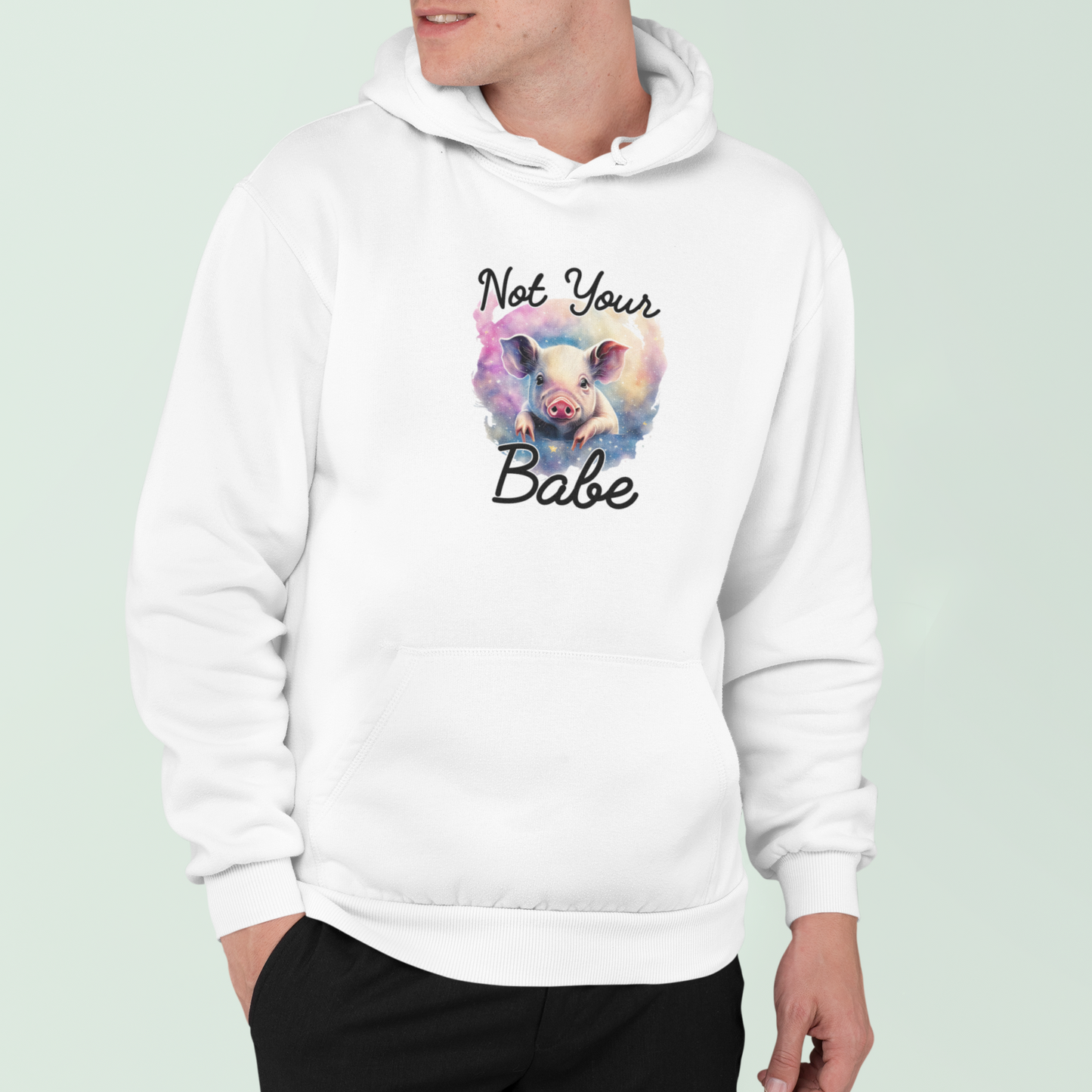 Not your babe - Premium Hoodie