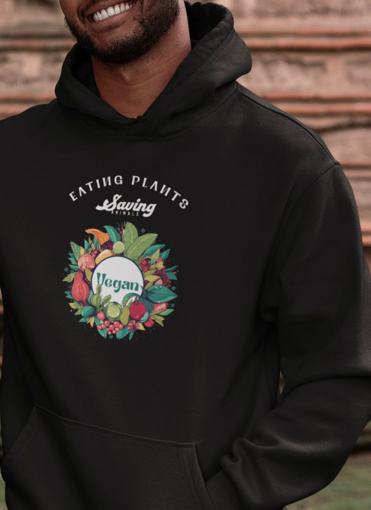 Eating Plants, Saving Animals - Oversized Hoodie