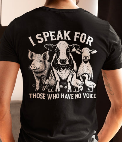 I speak for those who have no voice - Premium Shirt