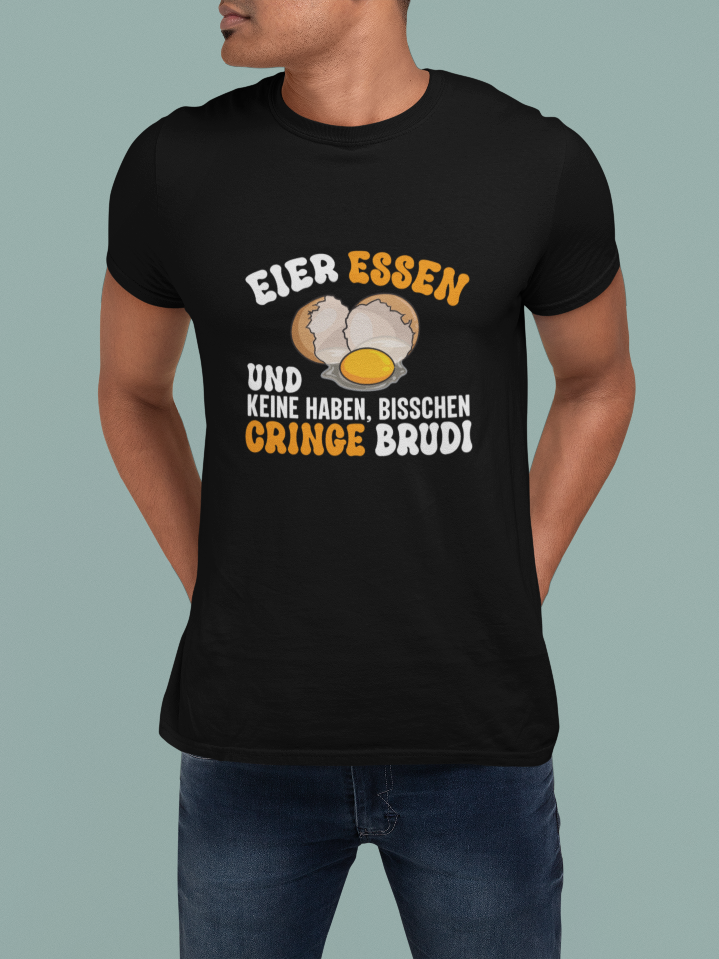 Eier essen und keine haben - Premium Shirt