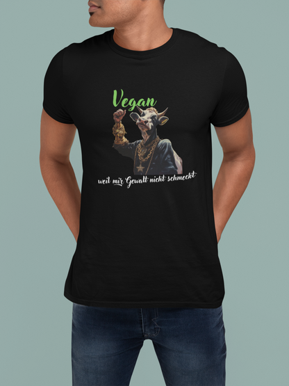 Vegan weil mir Gewalt nicht schmeckt- Premium Shirt