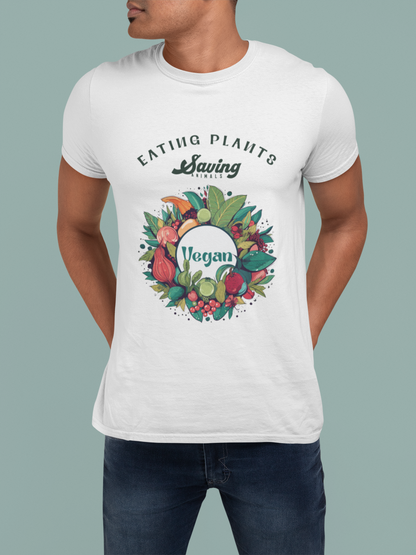 Eating Plants, Saving Animals - Premium Shirt