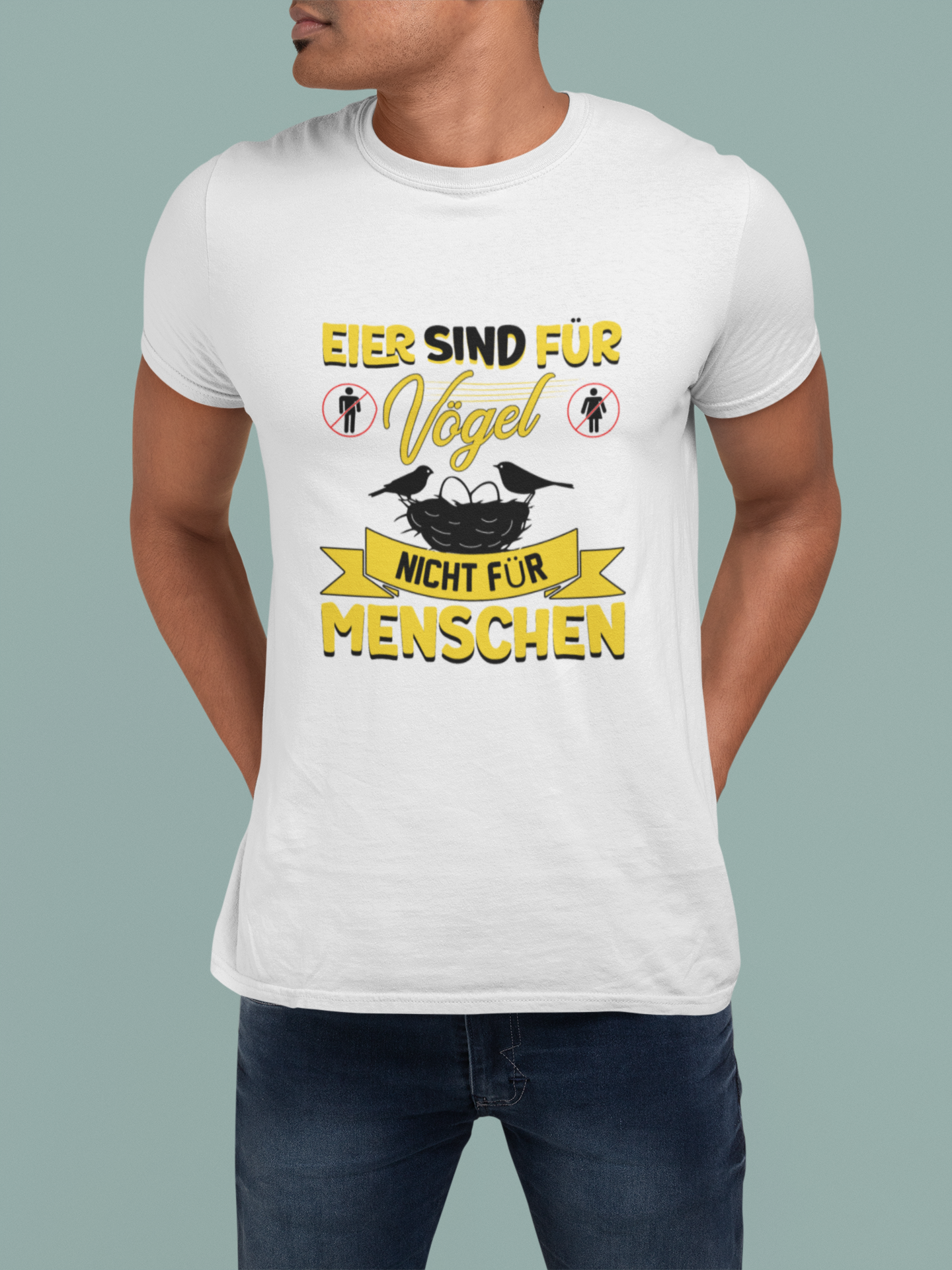 Eier sind für Vögel - Premium Shirt